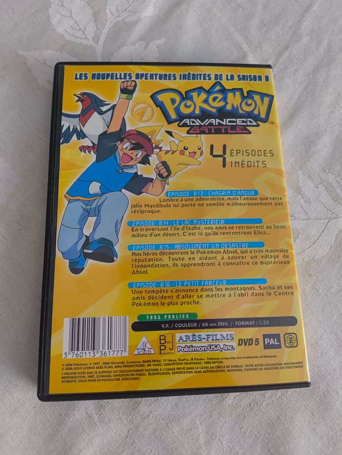 Dvd pokémon - photo numéro 3
