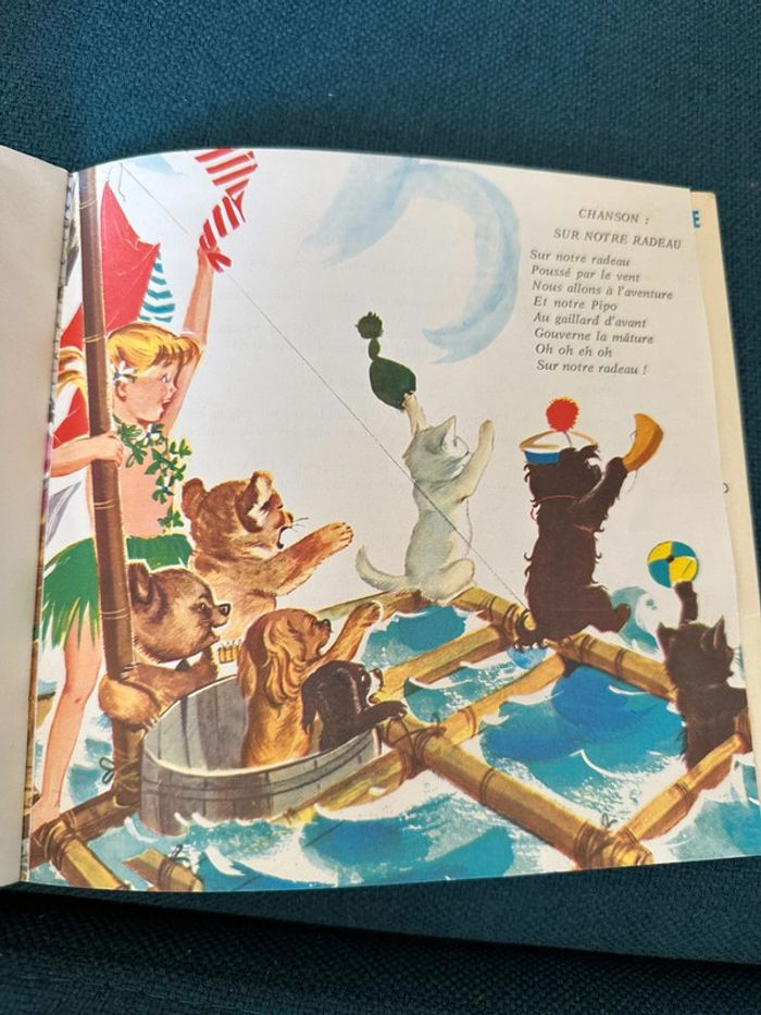 1973 Livre disque ancien Le Voyage de Caroline 33 tours vinyle Pierre Probst Ades Petit Ménestrel - photo numéro 6