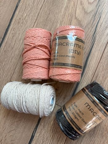 Cordes pour macramé 