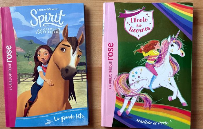 2. Livres bibliothèque rose