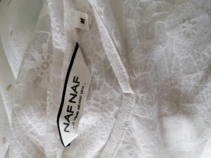 Blouse manches courtes naf naf 38 - photo numéro 4