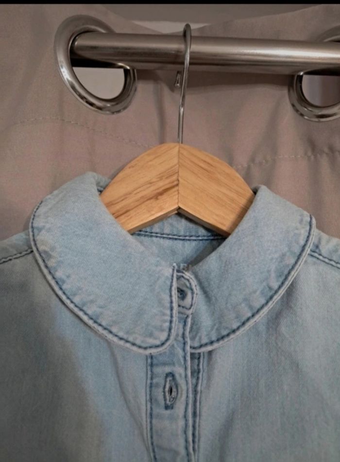 Chemise en jean fille - photo numéro 3