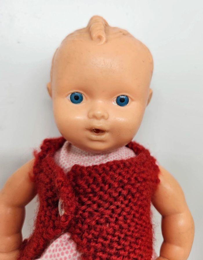 Ancien poupon. 
Hauteur : 23,5cm. - photo numéro 2