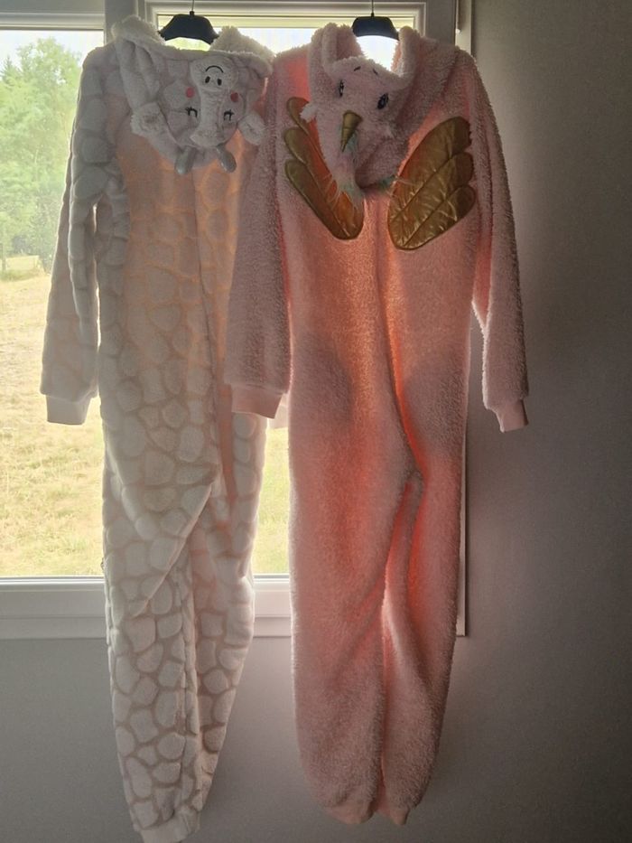 pyjama 1 pièce licorne et girafe
