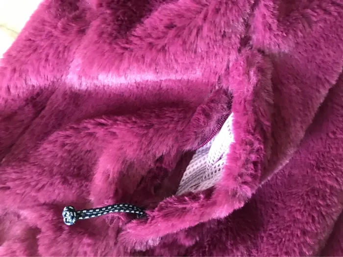 Veste fourrure réversible violette L Columbia - photo numéro 4