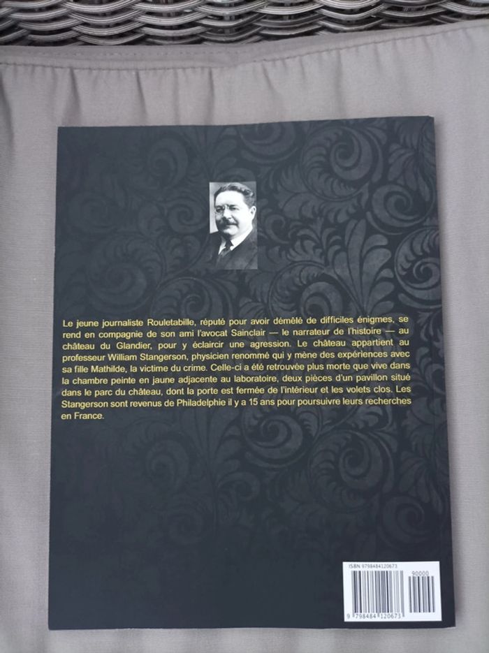 Livre "le mystère de la chambre jaune" neuf - photo numéro 2