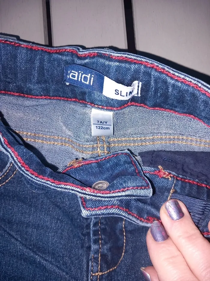 Bermuda slim en jeans Okaidi - photo numéro 3