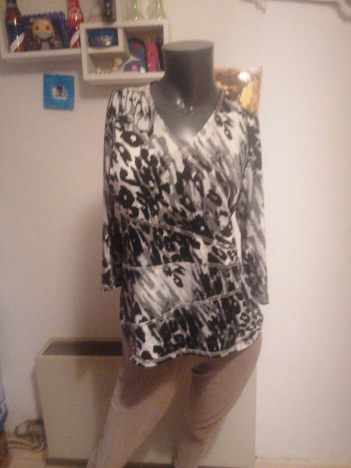 Haut manche longue taille s