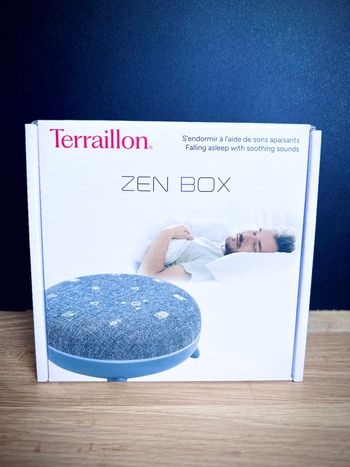 Terraillon Zen Box grise – neuve en boîte – sons apaisants
