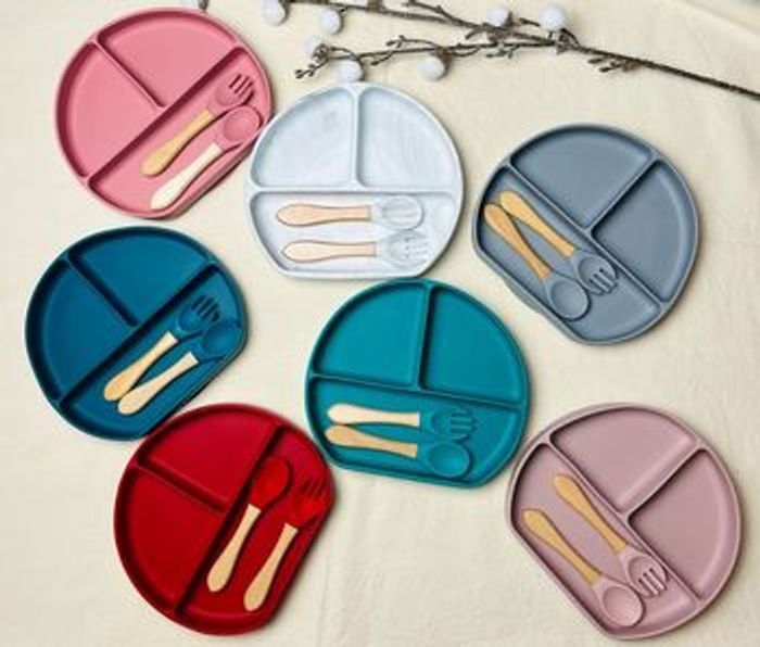 Assiette et couvert personnaliser pour bébé