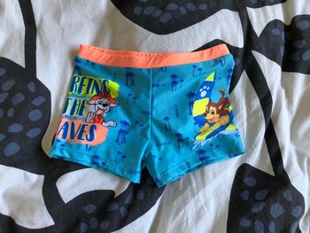 Short / boxer / maillot de bain pat patrouille 6 ans / 8 ans