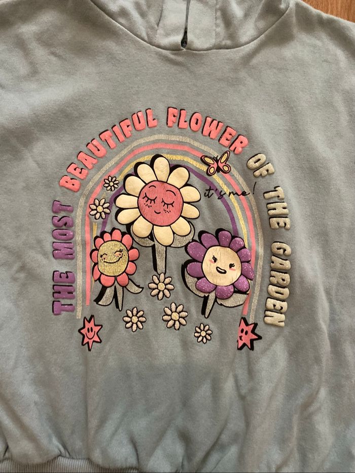 Sweat à capuche fille 6 ans - photo numéro 3