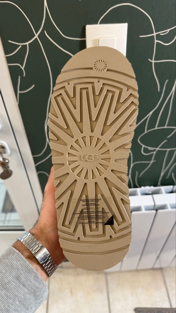 Ugg Tazz Sand beige chaussure d’hiver taille 38 - photo numéro 6
