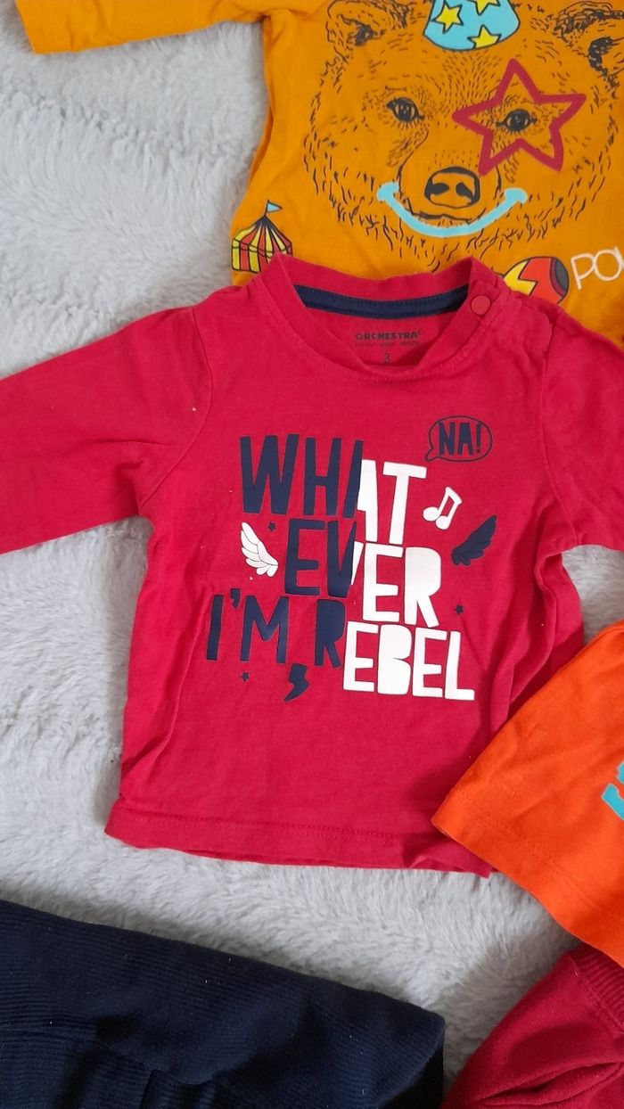Lot 4 t-shirt +2 pantalons - photo numéro 4