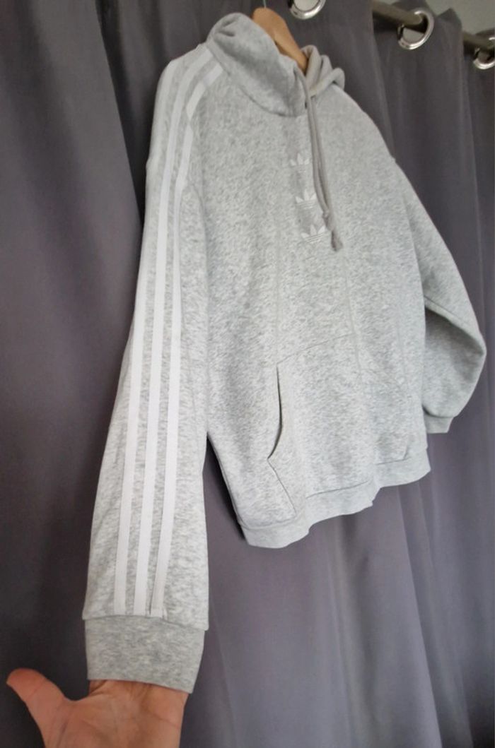 Sweat à capuche Adidas 36 femme - photo numéro 4