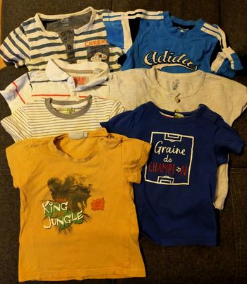 Lot de 7 t-shirts
