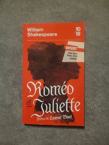 Romeo et Juliette preface de Laurent Binet / William Shakespeare