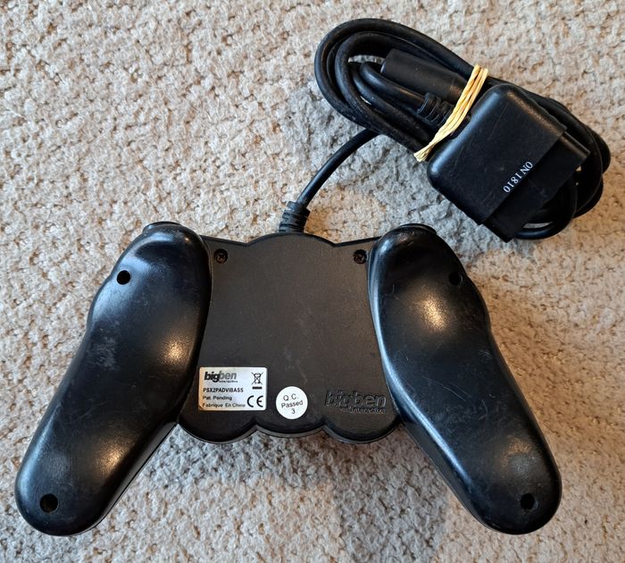 🎮 Manette Bigben noire Sony PlayStation 2 PS2 - photo numéro 5
