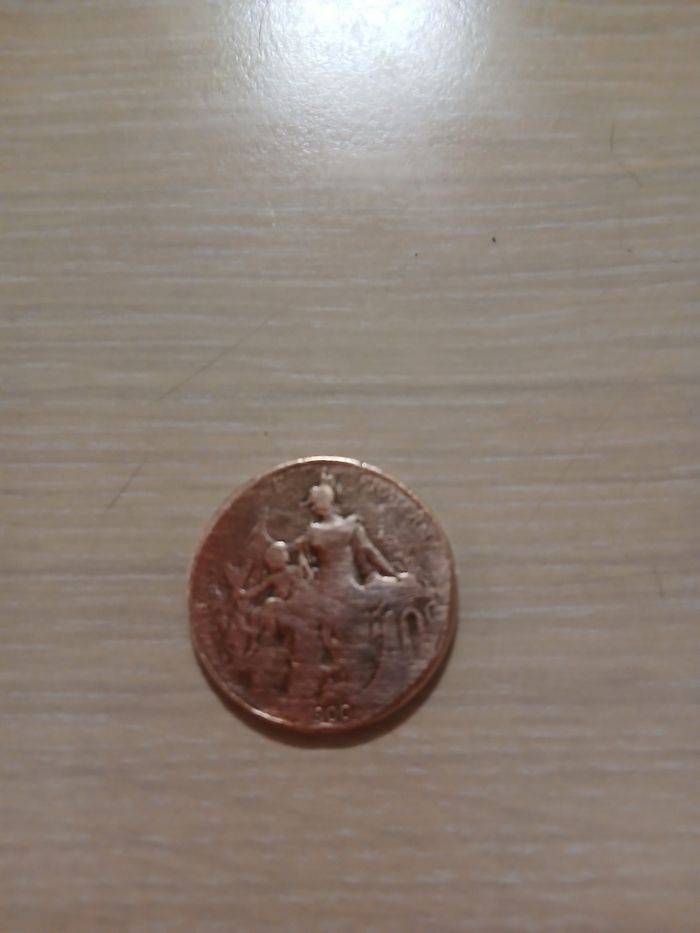 Piece de collection 10c fraterin annee 1900 tres bonne etat - photo numéro 5