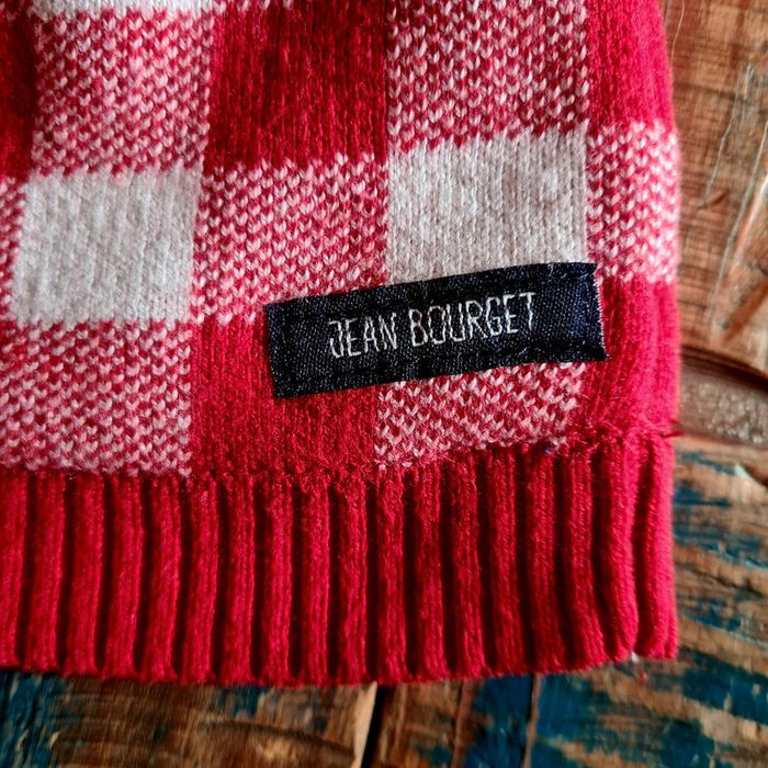 Bonnet en laine imprimé a carreaux - photo numéro 3