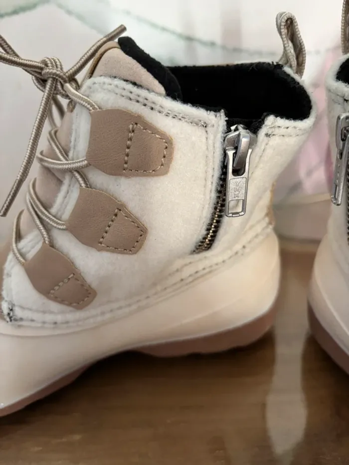 Après ski Kamik bottes de neige hiver femme blanc beige 36 - photo numéro 6
