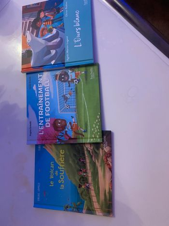 Lot 3 livres