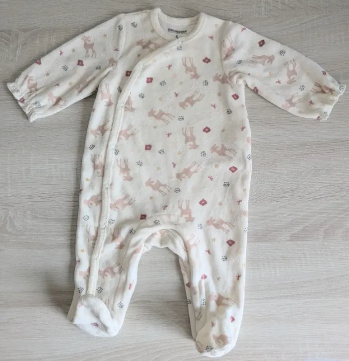 Superbe pyjama/ Dors bien velours TBE