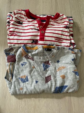 Lot tshirts - 18 mois