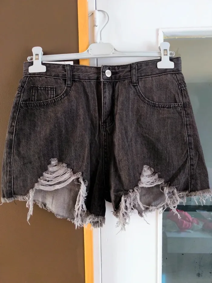 Short gris foncé femme XL - photo numéro 7