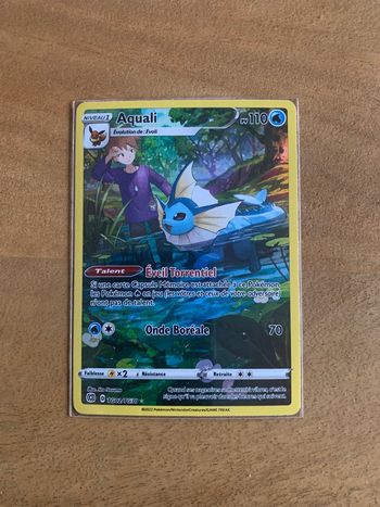 Carte Pokemon Aquali TG02/TG30