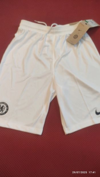 Short de foot Chelsea, Nike Authentique Officiel taille enfant 13/15 ans, Neuf