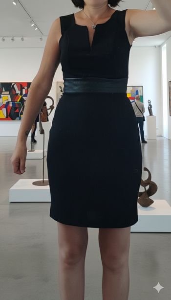 Robe noire chic La modeuse Taille S neuve 