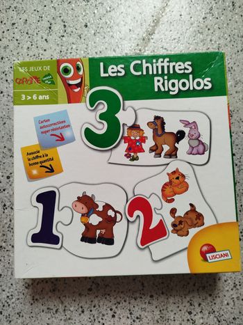 Puzzle chiffres rigolo