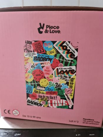 Puzzle POP UP Piece & Love