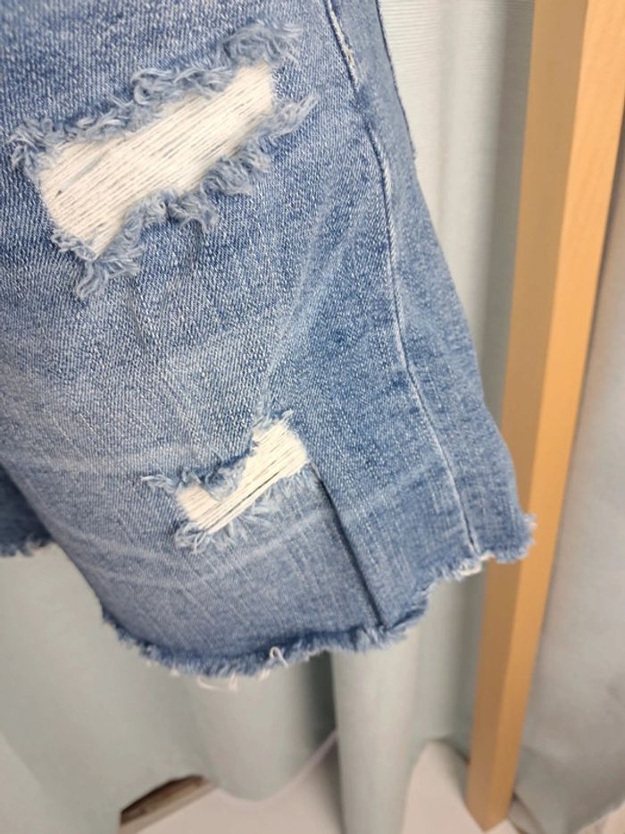 Reiko short en jean d'été T.36 en tbe - photo numéro 5