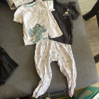 Lot 2 t-shirt + 1 pantalon