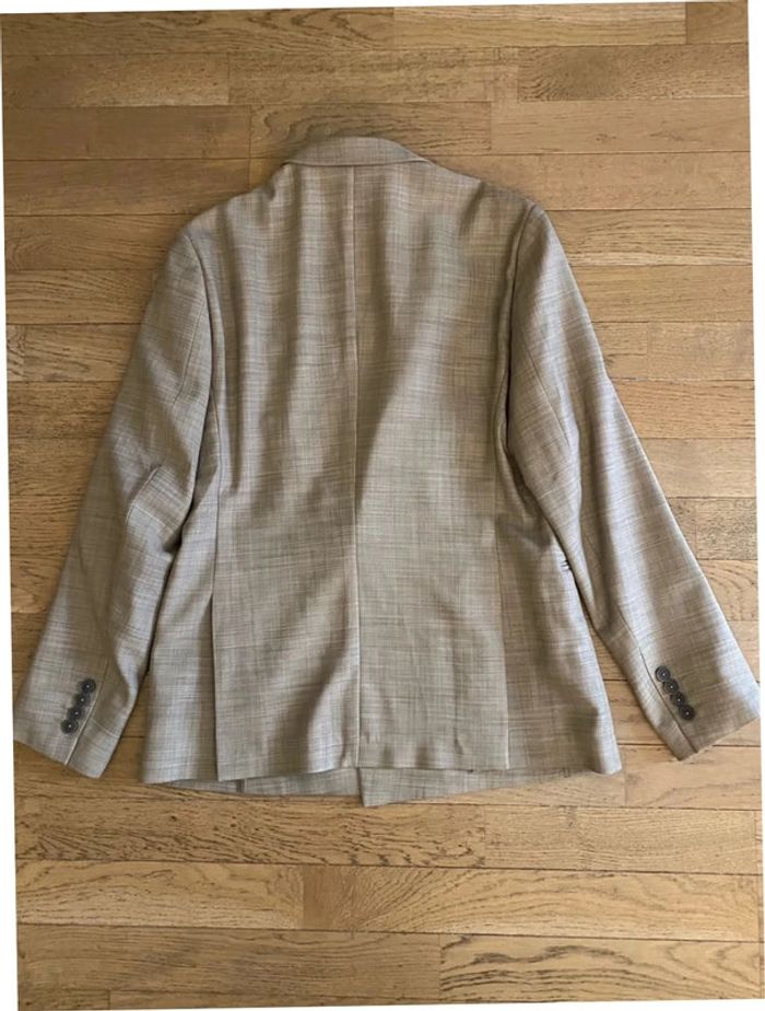 Blazer veste de costume Marron beige taille S Reserved neuf - photo numéro 12