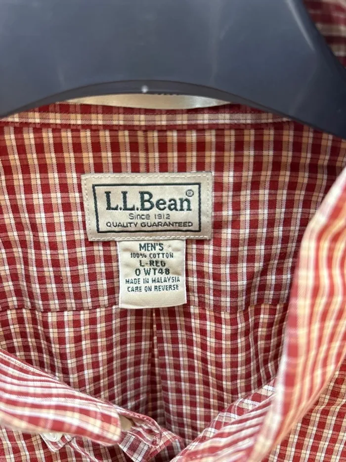 Chemise manche longue pour homme L.L.Bean taille L - photo numéro 2