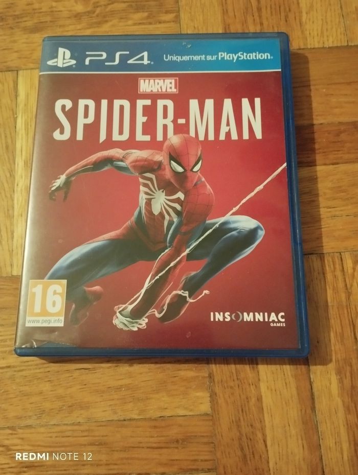 Jeu PS4 spiderman