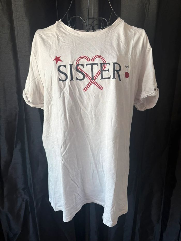 T-shirt blanc Kiabi – Taille XL – Coton bio