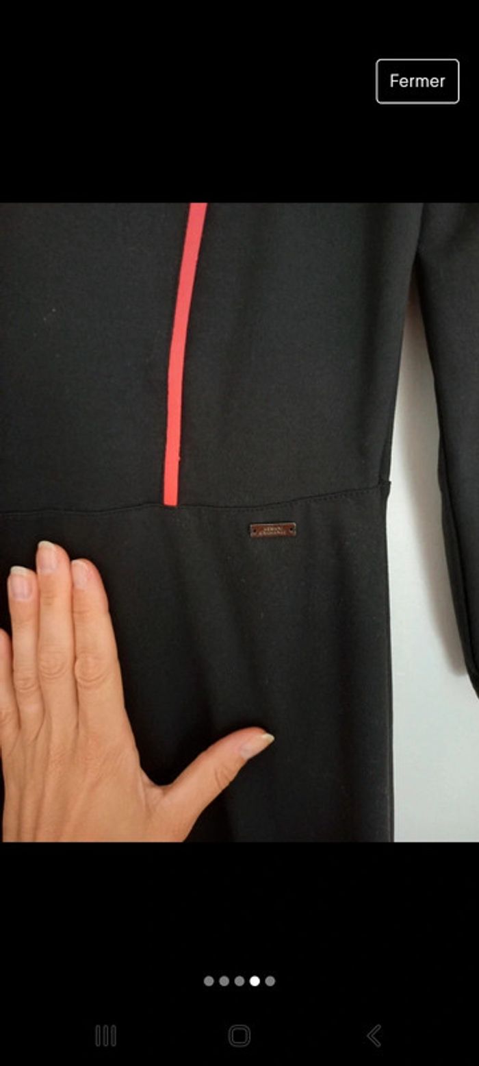 Robe noire liseret fushi Armani - photo numéro 4