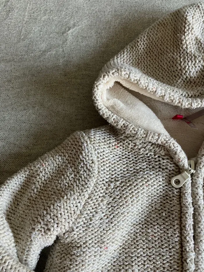 Veste polaire à capuche Orchestra – Taille 12 mois - photo numéro 3