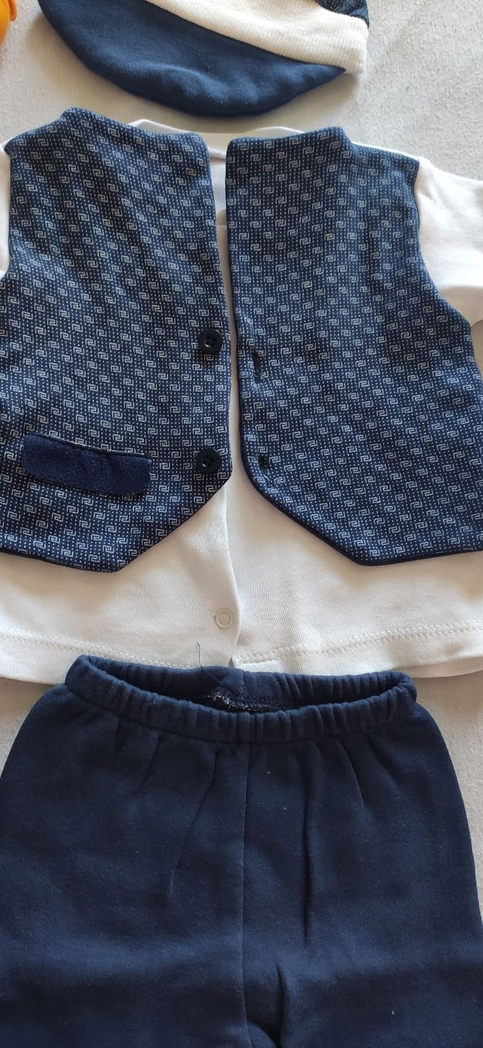 Ensemble bébé garçon 3 mois , 3 pièces - photo numéro 4