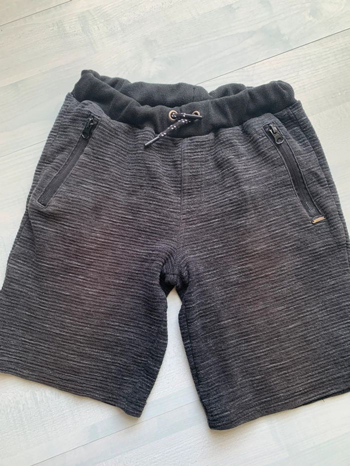 Short gris chiné garçon beckaro 12 ans