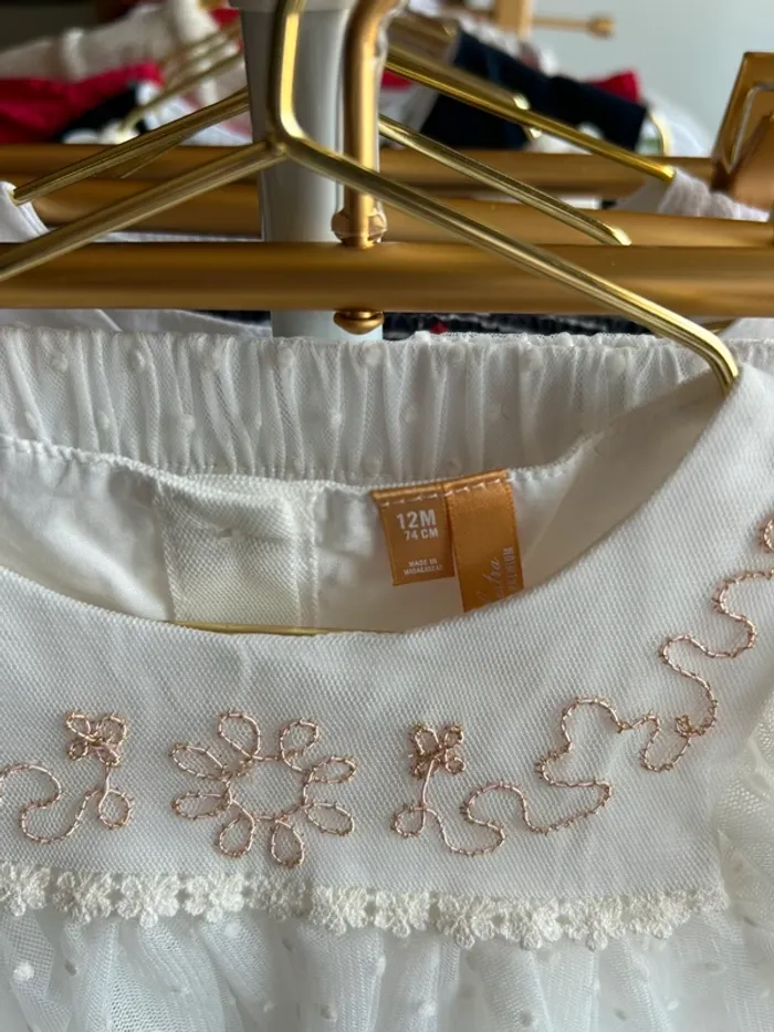 Superbe robe de cérémonie Orchestra taille 12 mois état neuf - photo numéro 3