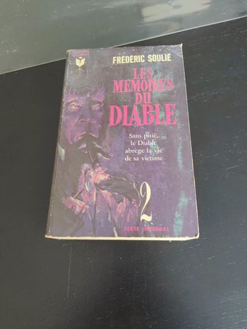 Les mémoires du diable Frederic Soulié