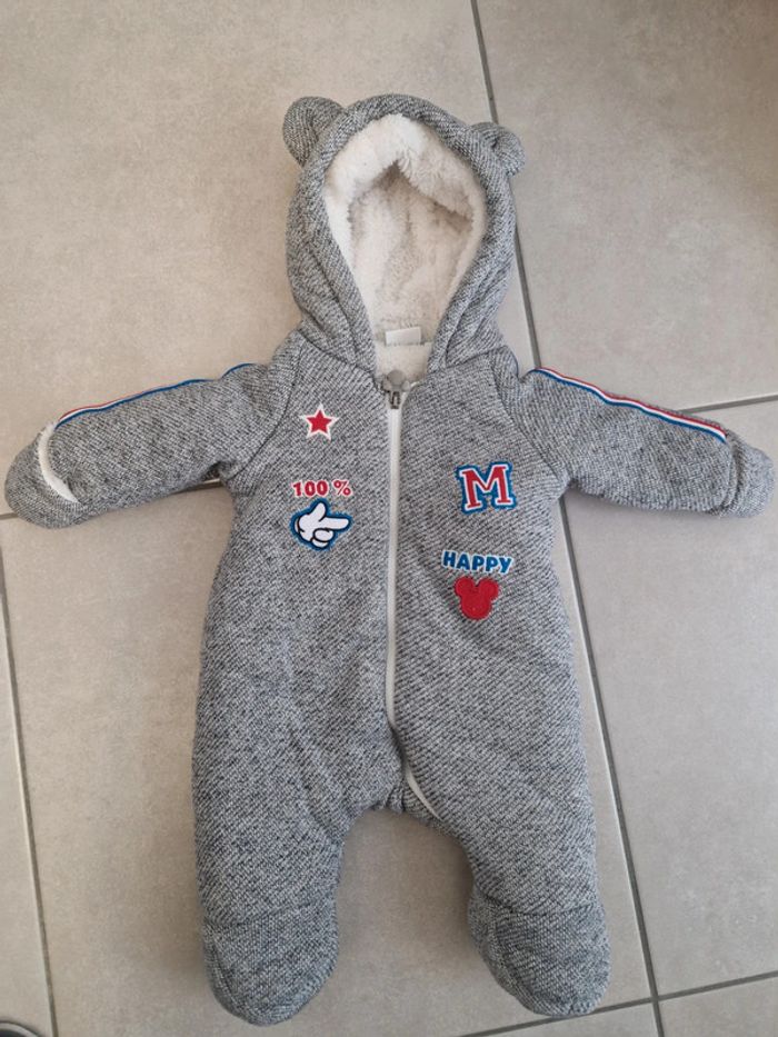 Combinaison disney mickey 1 mois