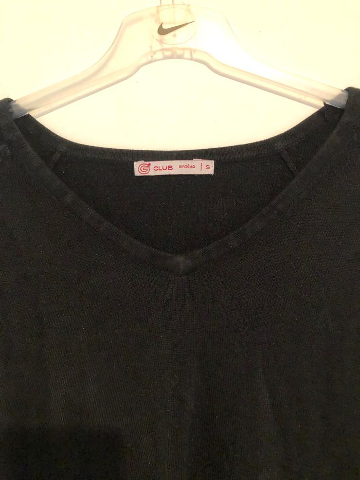 Pull col V Gémo S - photo numéro 3