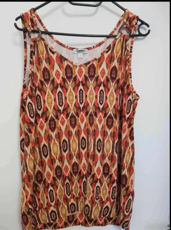 Débardeur  zamba  coloré  taille 42
