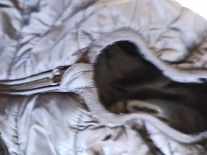 Manteau noir mi saison avec capuche 12 ans - photo numéro 5